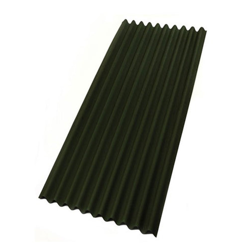 CHAPA ONDULINE FISBROASFALTICA 2X0,95 VERDE - Fibroasfaltica | Servimport