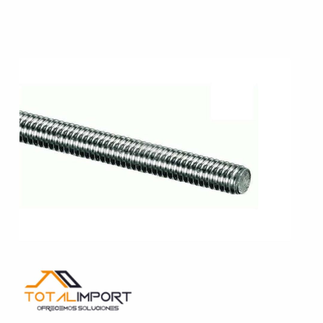 VARILLA ROSCADA ZN DIN-975 8x1mt - Herrajes de obra seca | Servimport