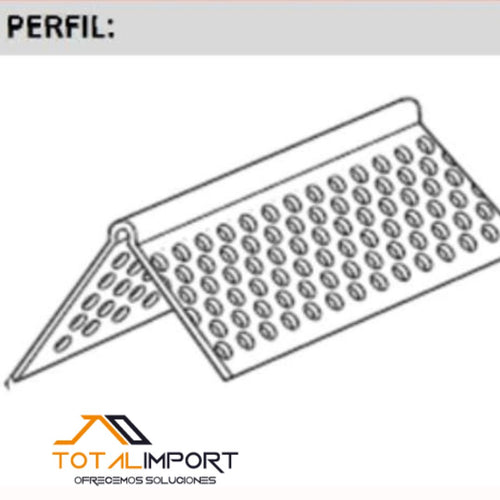 CANTONERA INTERIOR PVC 3 MTS