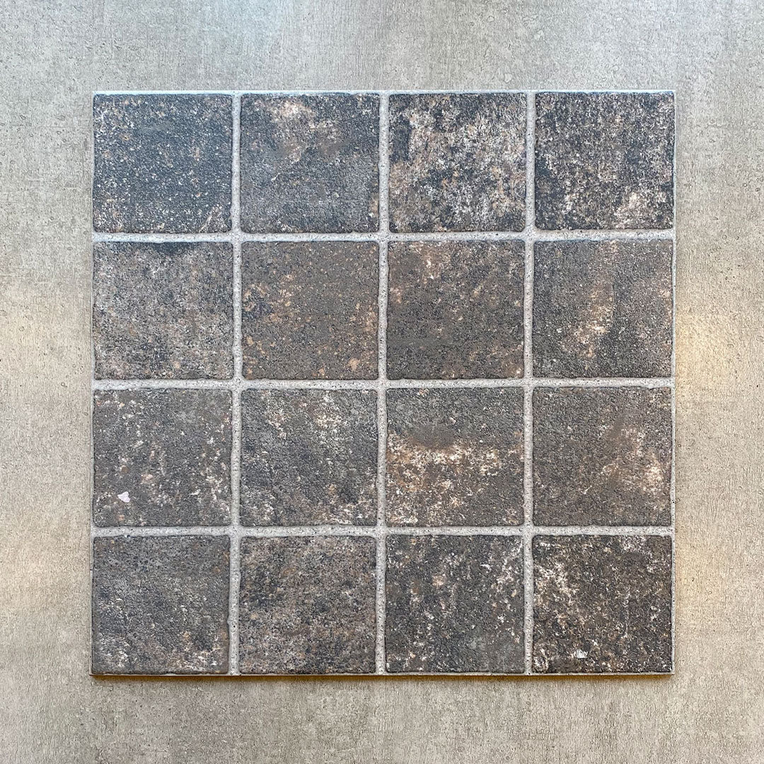 CERAMICA PORFIDO MARRÓN 46X46 2.58m2 - Cerámicas | Servimport
