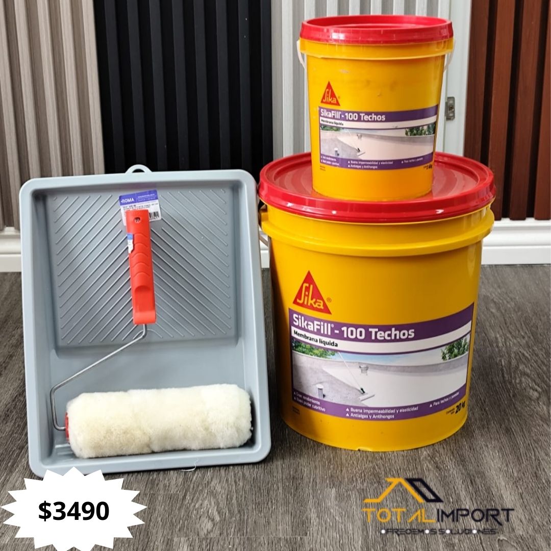 SIKAFILL-100 20KG + 4KG + KIT - Membranas | Servimport