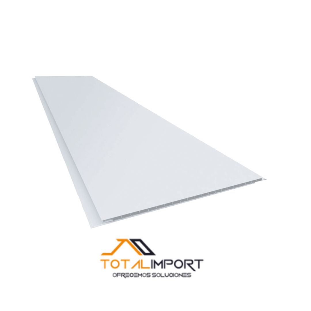 VARILLA PVC  BLANCO LISO  PLASBIL 7MM  6mts - Pvc | Servimport