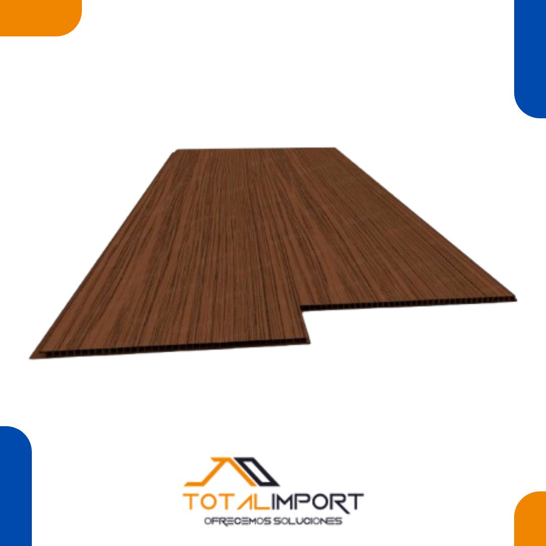 VARILLA PVC JUNTA SECA 7mm MARRON 4mts - Pvc | Servimport