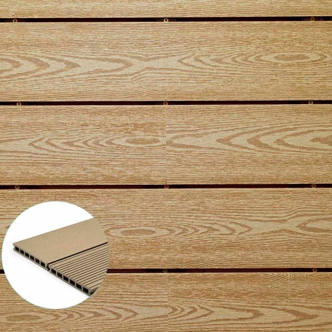 DECKS DE WPC OREGON 23mm x 146mm x 2.20m - Piso decks de wpc | Servimport