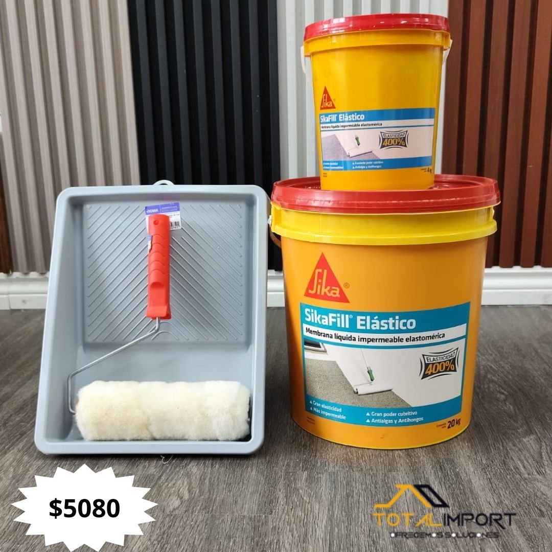 SIKAFILL ELASTICO BCO x 20KG + 4KG - Membranas | Servimport