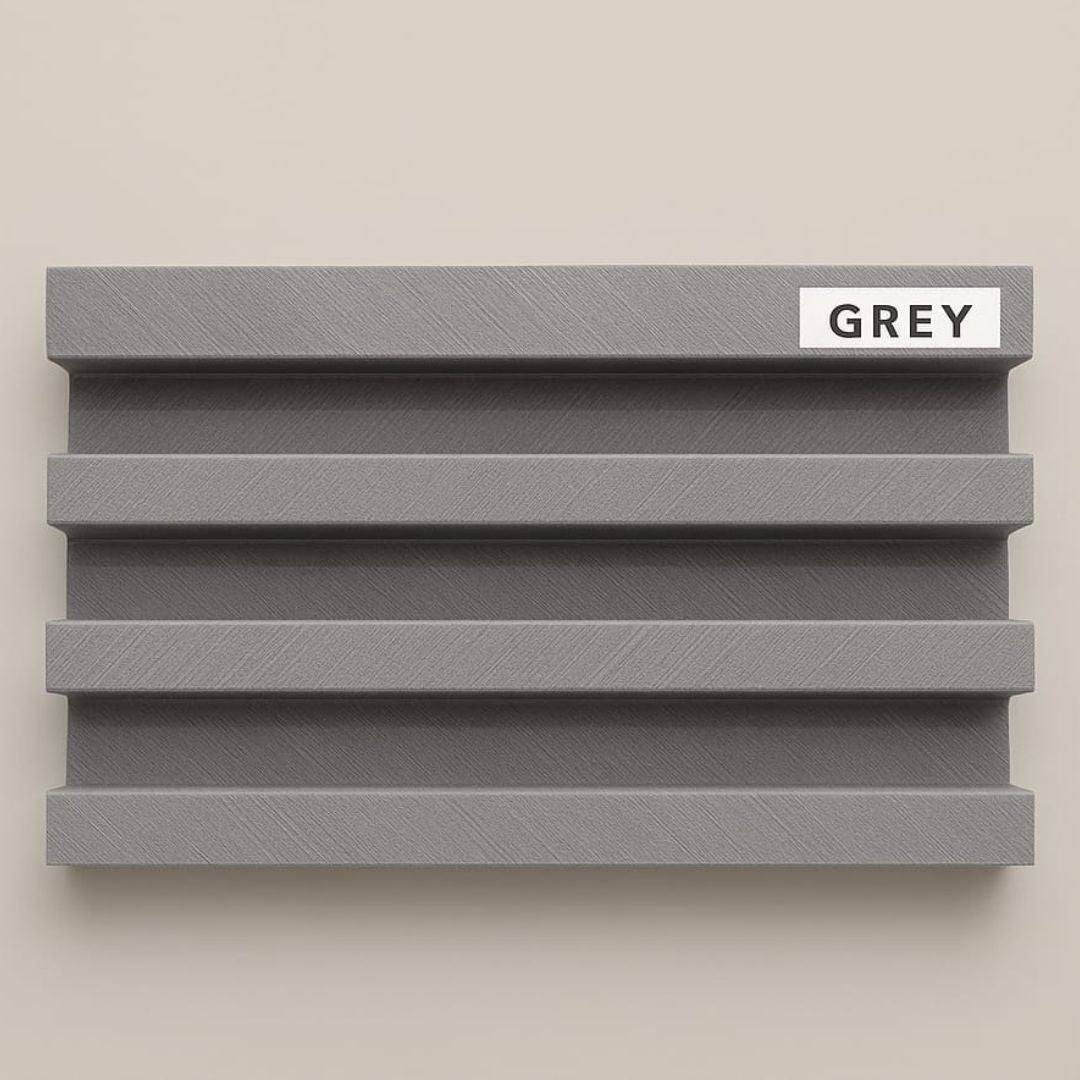 REVESTIMIENTO PVC WALL PANEL GREY 2.9x160x24 - Revestimiento interiores | Servimport