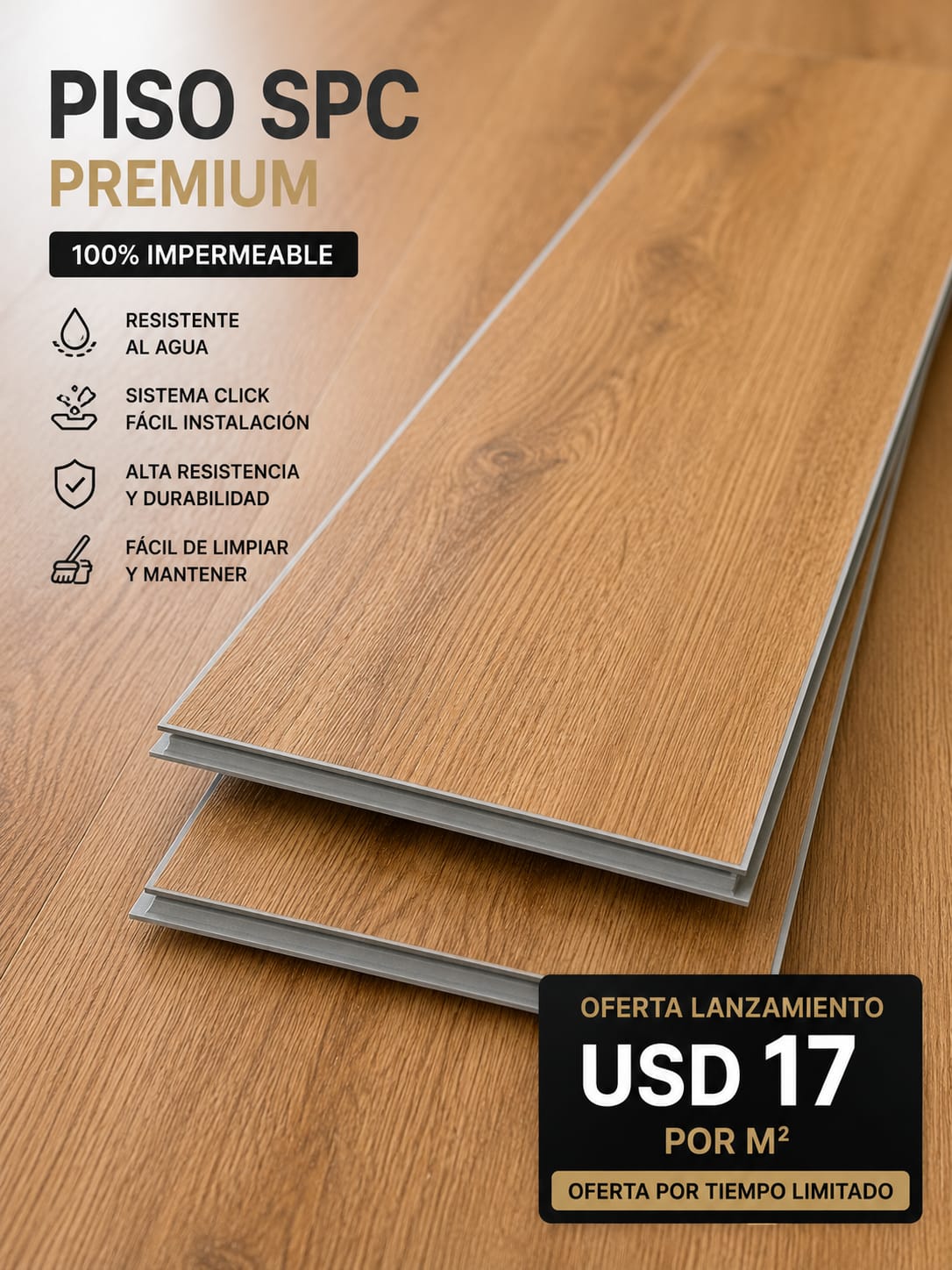 Piso SPC Premium